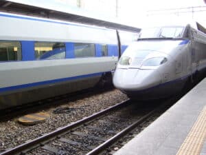 Bullet Train in Seoul, South Korea